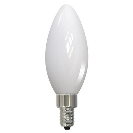 

Filaments: Fully Compatible Dimming Milky 5W LED B11 2700K FILAMENT E12 MILKY FULLY COMPATIBLE DIMMING LED Bulb Pack of 10