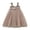 Khaki, variant on Fgnfyis Toddler Summer Dress Fashion Pure Mesh Lace Sleeveless Holiday Party Tutu Girls Summer Dress Beige 4-5 Years