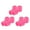 Pink, variant on BotaniNest 50/4/8/12 Pack Of Glow In The Dark Tire Caps 2 In 1 Glow In The Dark Tire Caps Wear And Easy To Use (12 Pack).