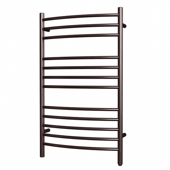 HEATGENE Towel Warmer Wall Mount Electric Plug-in/Hardwired Heated Towel Rack Venetian Bronze