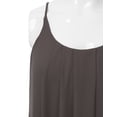 thumbnail image 4 of Doublju Women's Sleeveless Chiffon Tank Top Pleated Flowy Tunic Tank, 4 of 4