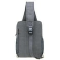 thumbnail image 2 of KAUKKO Canvas Messenger Bag Cross Body Shoulder Sling Backpack Travel Hiking Chest Bag, 2 of 5