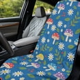 thumbnail image 6 of ZUXONGSY Car Seat Cover Towel Mushroom Daisy Print Athletic Running Towel Seat Covers Portable Auto Front Seat Covers Universal Fit Front Seat Mat, 6 of 8