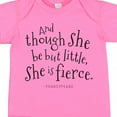thumbnail image 4 of Inktastic Though She Be but Little Shakespeare Quote Boys or Girls Baby Bodysuit, 4 of 5