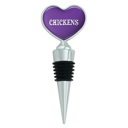 

Chickens Heart Wine Bottle Stopper