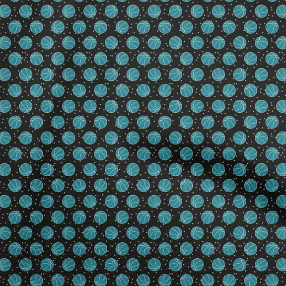 oneOone Viscose Chiffon Black Fabric Sports Sewing Material Print Fabric By The Yard 42 Inch Wide-aB
