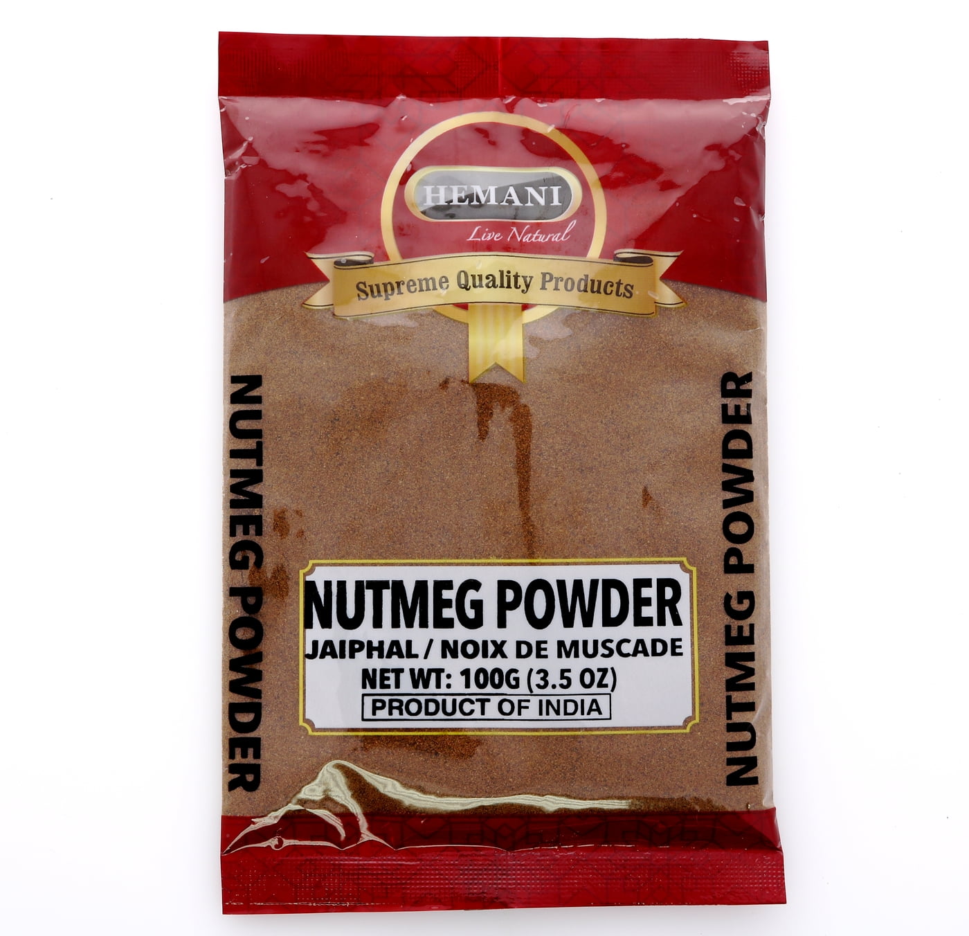 HEMANI Nutmeg Powder Nutmeg Ground Jaiphal Powder 100gm (3.5 oz
