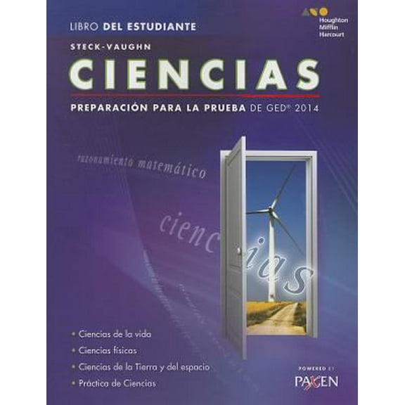 Pre-Owned Steck-Vaughn Ciencias: Preparacion para la prueba de GED 2014 (Spanish Edition) (Paperback) 0544301293 9780544301290