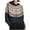 Navy#5, variant on SwiftWear Bohemian Style Oversized Knit Pullover Hoodie Women Hooded Sweater Style Tops with Pockets Soft Comfortable Casual Wear Brown