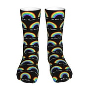 Pride Month LGBTQ Gay Pride Ally Socks for Men Women Casual Short Socks 40 Cm Sport Socks Comfort Tube Stockings