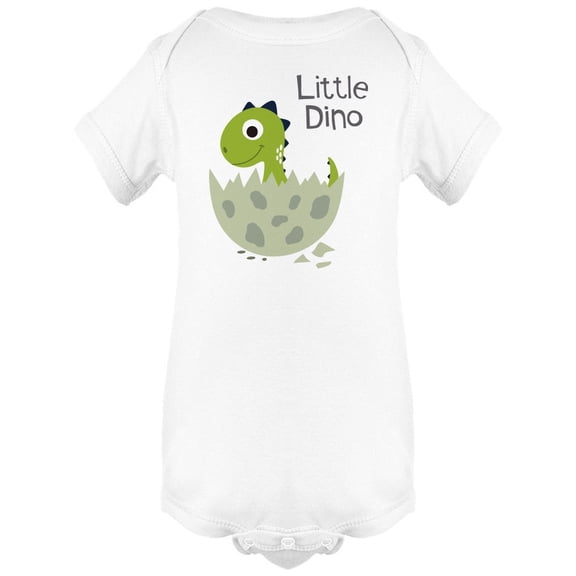 Little Dino On Egg Shell Bodysuit Infant -Image by Shutterstock,  6 Months