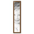 thumbnail image 2 of ArtToFrames 8" x 40" Honey with Gold Picture Frame, 8x40 inch Brown MDF Poster Frame (WOM-4446), 2 of 7