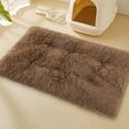 thumbnail image 6 of Clearance!Dog Crate Pad Ultra Soft Dog Bed Mat Washable Pet Kennel Bed with Non-Slip Bottom Fluffy Plush Sleeping Mat for Large Medium Small Dogs, 12 x 17 Inch, 6 of 8