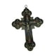 thumbnail image 2 of Crucifijo Cruz cristiana Colgante Oración Collar para Regalos de viaje Verde jinwen Colgante Cruz, 2 of 8