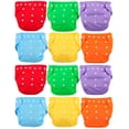 thumbnail image 1 of Pañales Ecológicos de Tela Bluelander Paquete de 12 Unitalla Multicolor, 1 of 4