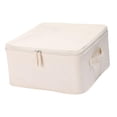 thumbnail image 4 of Bolsa organizadora de almacenamiento de mantas plegable con asa, contenedores de almacenamiento plegables para Con tapa estilo A, 4 of 9