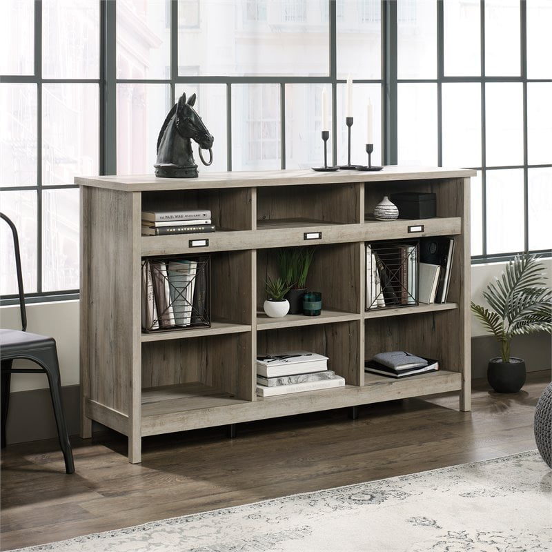 Sauder Linden Market Storage TV Stand Credenza for TVs up to 60", Split