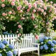 thumbnail image 5 of Guirnalda de Enredaderas de Rosas Artificiales de 180 cm, Decoración Colgante de Flores Falsas con Hojas Verdes para Bodas, Jardines, Uso en Interiores y Exteriores, 5 of 6