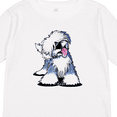 thumbnail image 4 of Inktastic Old English Sheepdog Boys or Girls Long Sleeve Toddler T-Shirt, 4 of 5