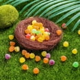 thumbnail image 3 of OULII 3Ud Nido De Pascua Artificial Para Decorar Y Almacenar Huevos Y Dulces, 3 of 6
