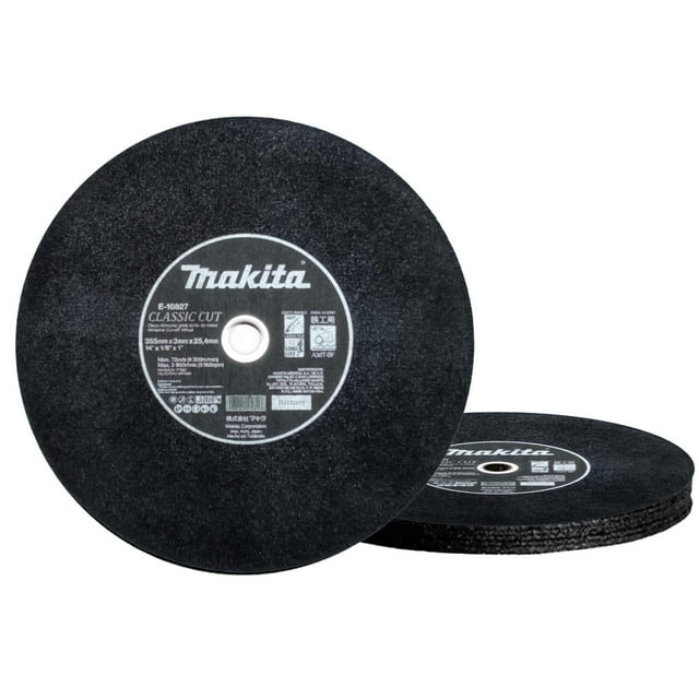 Disco De Corte Makita 14 Pulgadas Alto Rendimiento 5piezas