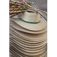 thumbnail image 2 of Paulson, Don 23x32 Black Ornate Wood Framed with Double Matting Museum Art Print Titled - Mexico Hats for sale in the Jardin, 2 of 4