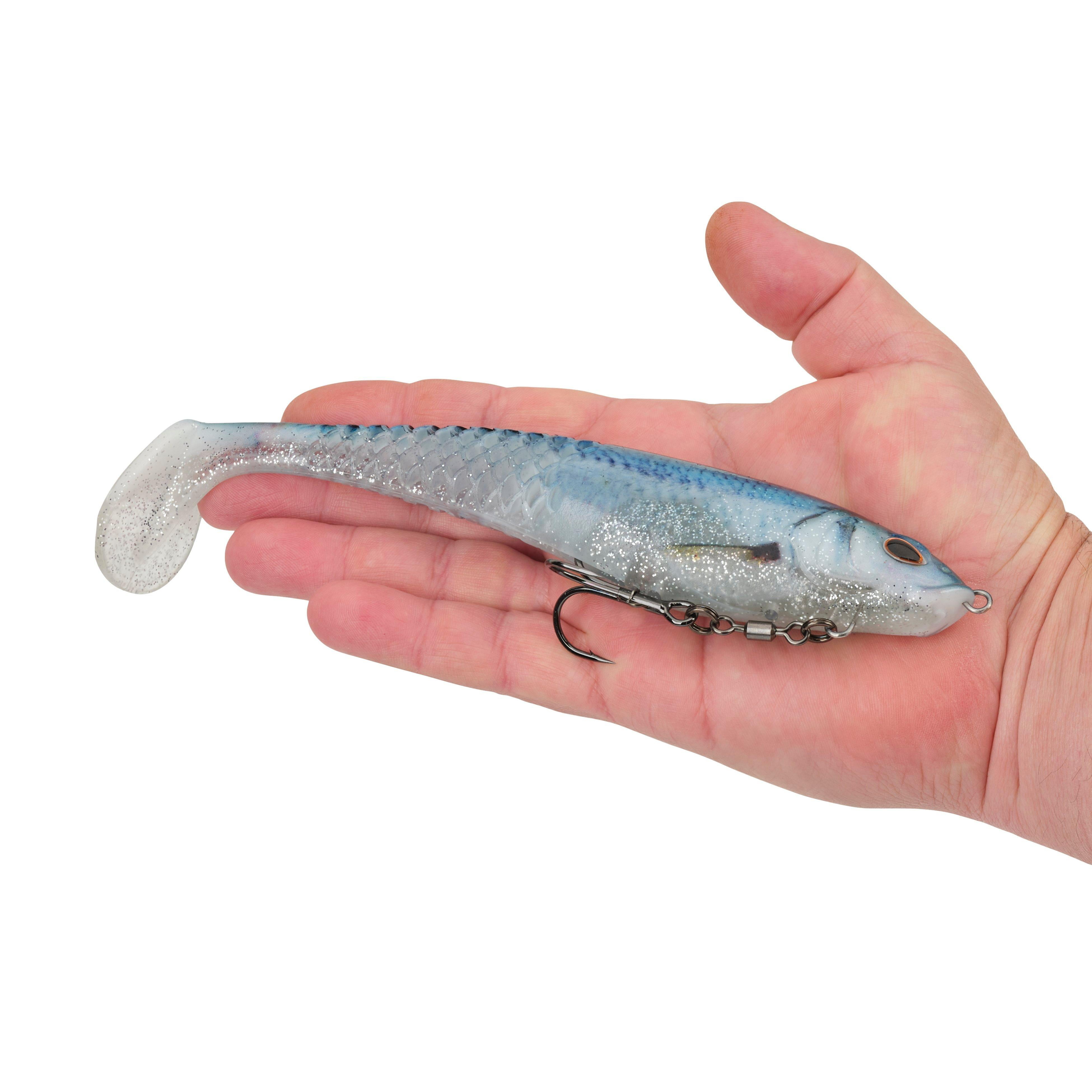 Berkley PowerBait® CullShad, 8 in, HD Blue Shad