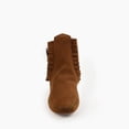 thumbnail image 5 of Minnetonka Women’s Two Button Softsole Leather Ankle Boot, Brown 9.5 US, 5 of 6