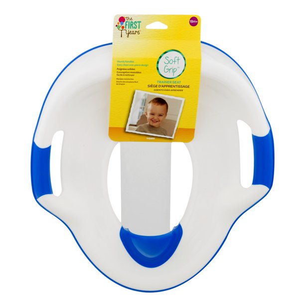 The First Years Soft Grip Trainer Seat Toddler Potty Training Toilet