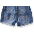 thumbnail image 2 of Aeropostale Womens Shorty Casual Mini Shorts, Azul, 5/6, 2 of 2