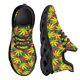 thumbnail image 1 of Zapatillas deportivas para mujer, superventas, con estampado 3D de hojas de marihuana, zapatos planos para mujer, plataforma transpirable., 1 of 6