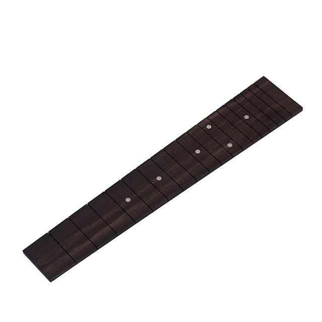 letairis Ukulele Touche Touche Manche en Bois Foncé Réparation Pièces de Modification 23 Pouces