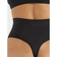 thumbnail image 3 of Joyspun Women's Seamless Mid-Rise Shaping Thong, Sizes S to 3X, 3 of 8