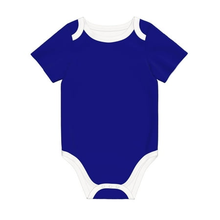 

Coaee Navy for Soft Cotton Baby Short-Sleeve Bodysuit Baby Girls Boys Bodysuit Romper
