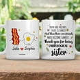 thumbnail image 5 of Personalized Best Friend Mug Thank You Unbiological Sister Coffee Mugs 11oz 15oz Birthday Christmas Friendship Gifts For BFF Female Friends Soul Sisters Besties Women Custom Name (Quote 4), 5 of 8