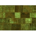 thumbnail image 1 of Ahgly Company Indoor Rectangle Patchwork Green Transitional Area Rugs, 5' x 7', 1 of 1