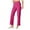 Hot Pink, variant on Erwazi Jean Pants for Women Stretch High Waisted Loose Casual Straight Leg Denim Pants with Pockets
