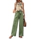 thumbnail image 1 of Conjuntos de Verano de 2 Piezas para Mujer: Top Corto Sin Mangas, Pantalones Anchos y Sueltos, Conjuntos A Juego para Vacaciones. Judías XL, 1 of 9