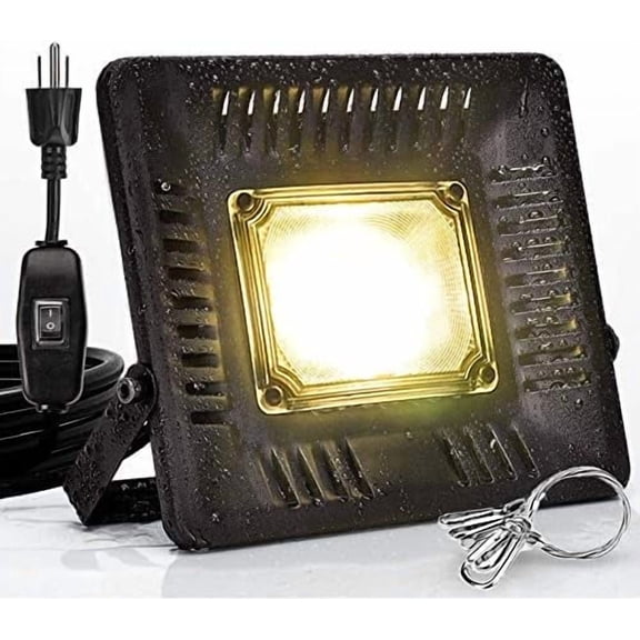 150W Waterproof Plant Light, Outdoor Grow Light,Sunlike,Full Spectrum LED Grow Lamp,Without Noise,Ultra Thin,Heat Dissipation,for Seedling Growing Blooming Fruiting$$