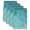 Teal, Cyan, Brown, variant on Teal Blue Ombre Kitchen Towels Set of 3, Modern Abstract Art Turquoise Gradient Absorbent Dish Towels for Kitchen, Microfiber Hand Towel, Quick Drying Tea Towel for Cleaning Decorative Dishcloths