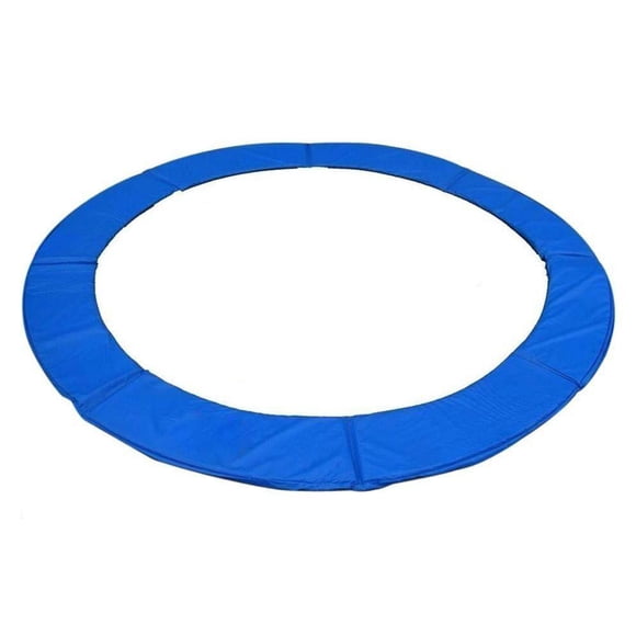 Exacme 10-Foot Round Trampoline Frame Spring Cover Safety Pad Replacement, Blue