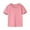 Pink, variant on HAiming Toddler Boys Girls Cotton T-Shirts Baby Summer Casual Short Sleeve Solid Color Crewneck Comfortable Basic Tees
