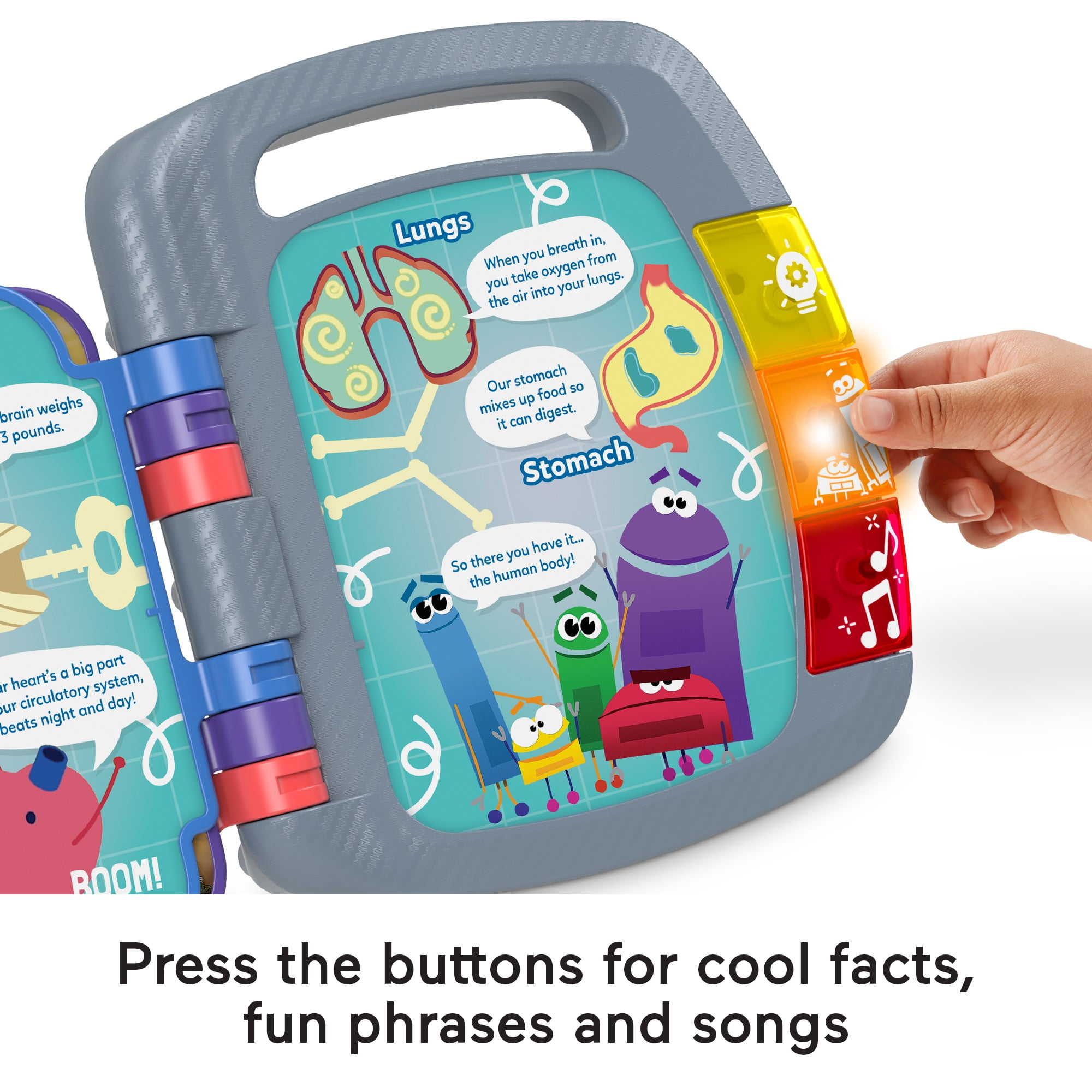 Fisher-Price StoryBots Songbook Preschool Musical Learning Toy with Lights & Phrases