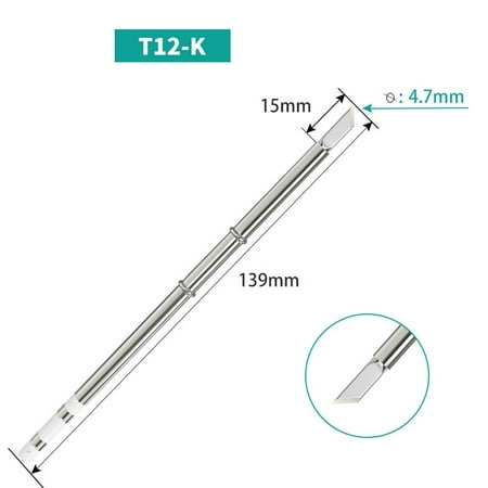 

Fule T12 Soldering Iron Tips Soldering Station Electric Soldering Iron ILS/K/I/BC2/C4