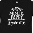 thumbnail image 4 of Inktastic Mimi and Pappy Love Me Boys or Girls Baby T-Shirt, 4 of 5