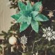 thumbnail image 3 of Decoración navideña artificial para fiestas, manualidades, colección de bricolaje, purpurina navideña de seda. verde, 3 of 9