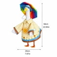 thumbnail image 4 of Umbrella Porch Goose Outfits, Cute Accessory Matching Clothes for 23 Inch Goose Statue, Unique Decor for Yard, Patio and Garden Outdoor Scene, 4 of 9