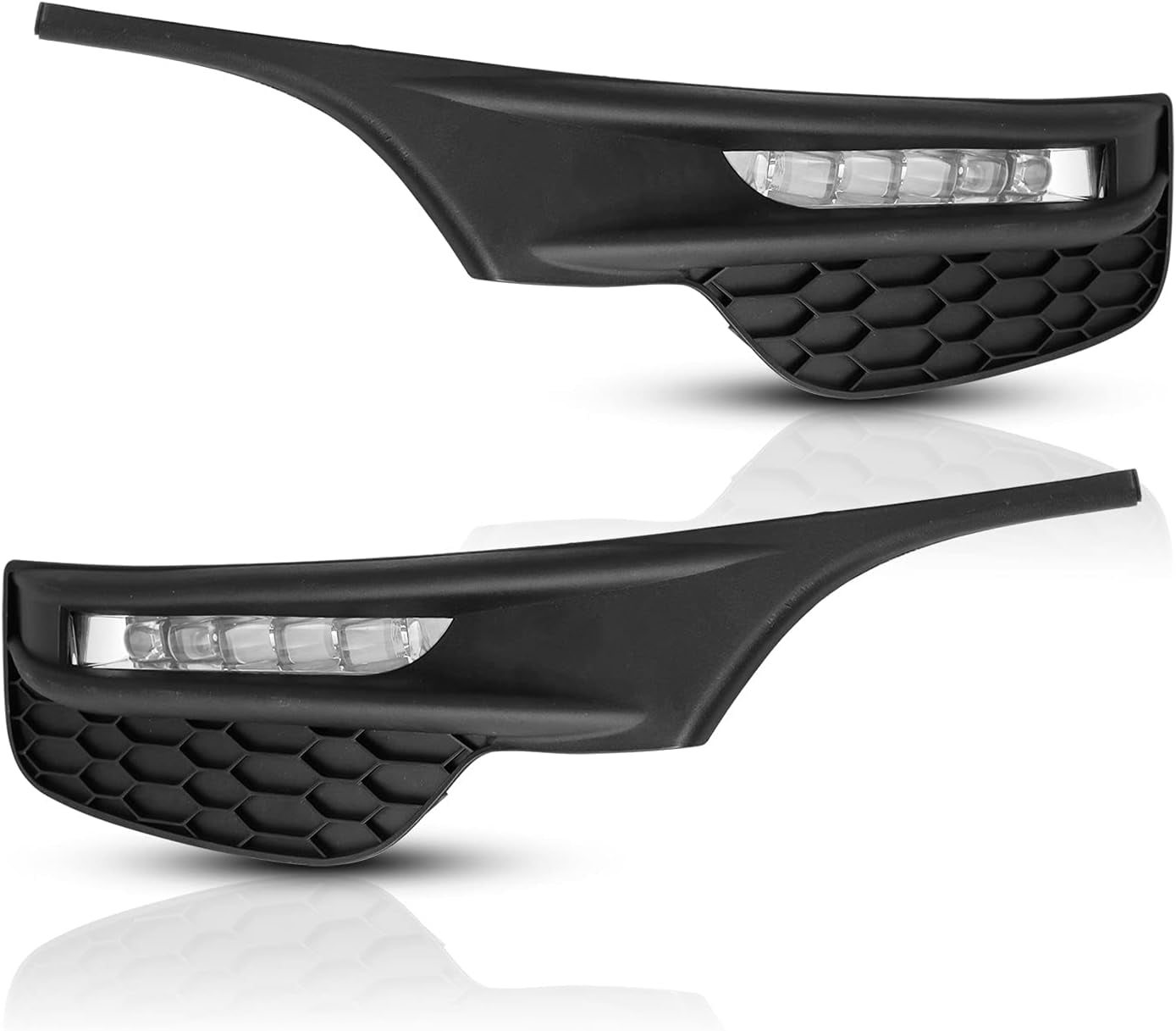 Fog Lights Assembly for Honda Accord Sedan 2016 2017,OEM Replacement Fog Lamps Clear Lens