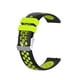 thumbnail image 1 of Silicona Deportes Correa transpirable Reemplazo de banda de reloj inteligente para Xiaomi Mi Watch, Negro Cian 5.5-8.5 pulgadas 18 mm Guardurnaity EL2325-04B, 1 of 2