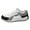 White, variant on Sneakers for Men Slip On Unisex-Adult Classic Sneaker (Grey,8.5)